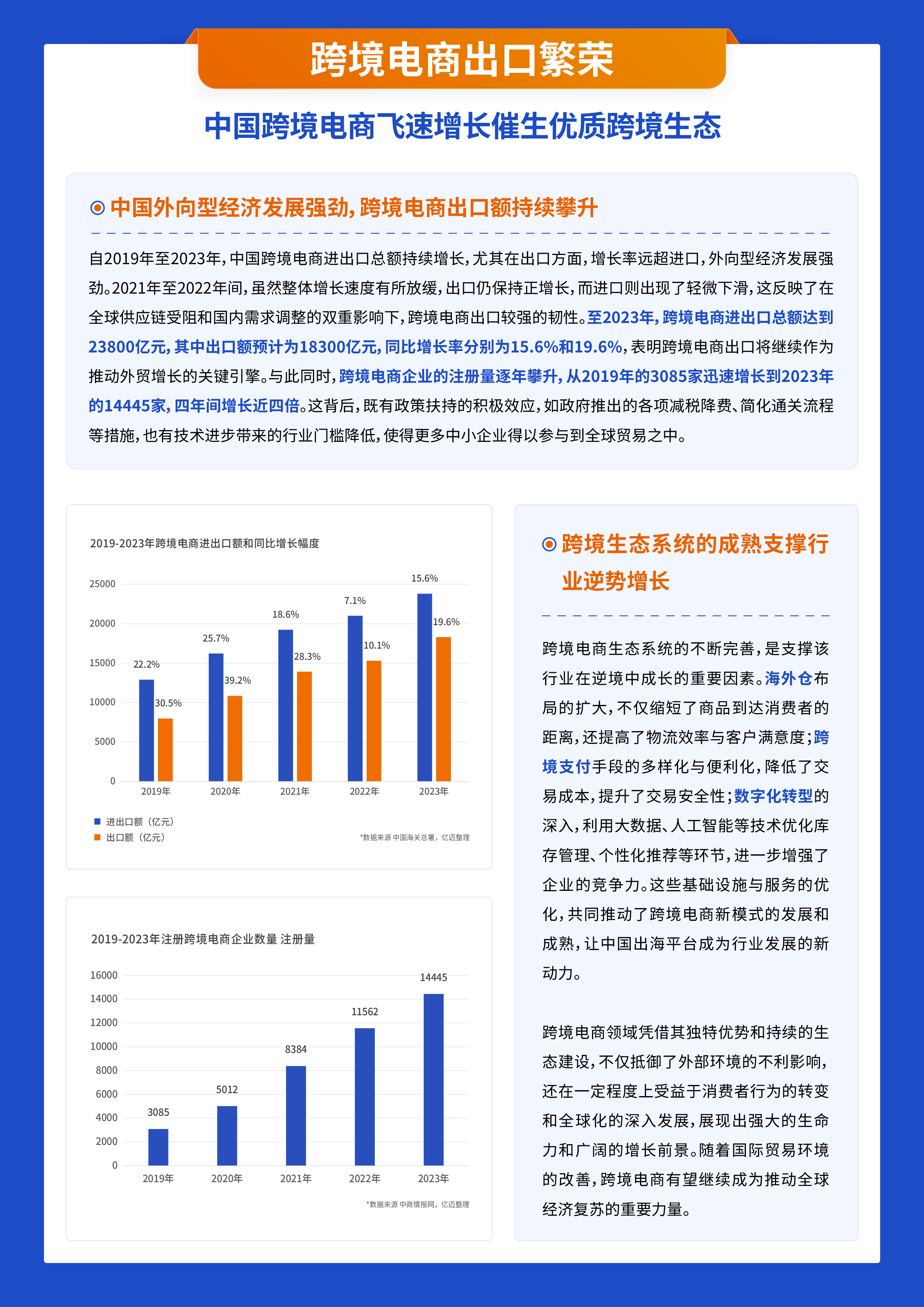 亿迈生态平台2024年跨境电商新兴平台模式研究报告38页